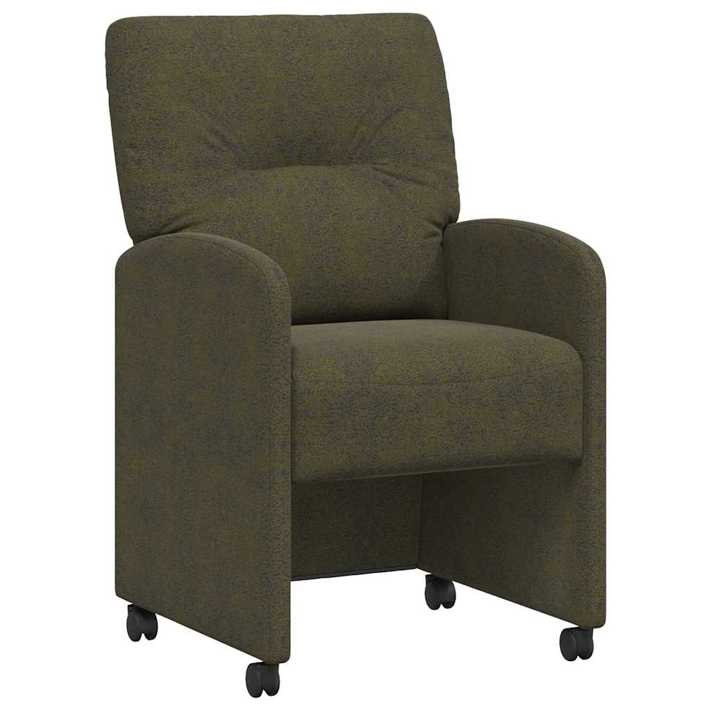 Blagovačke stolice s kotačima s kotačima 2 pcs Vojska zelena