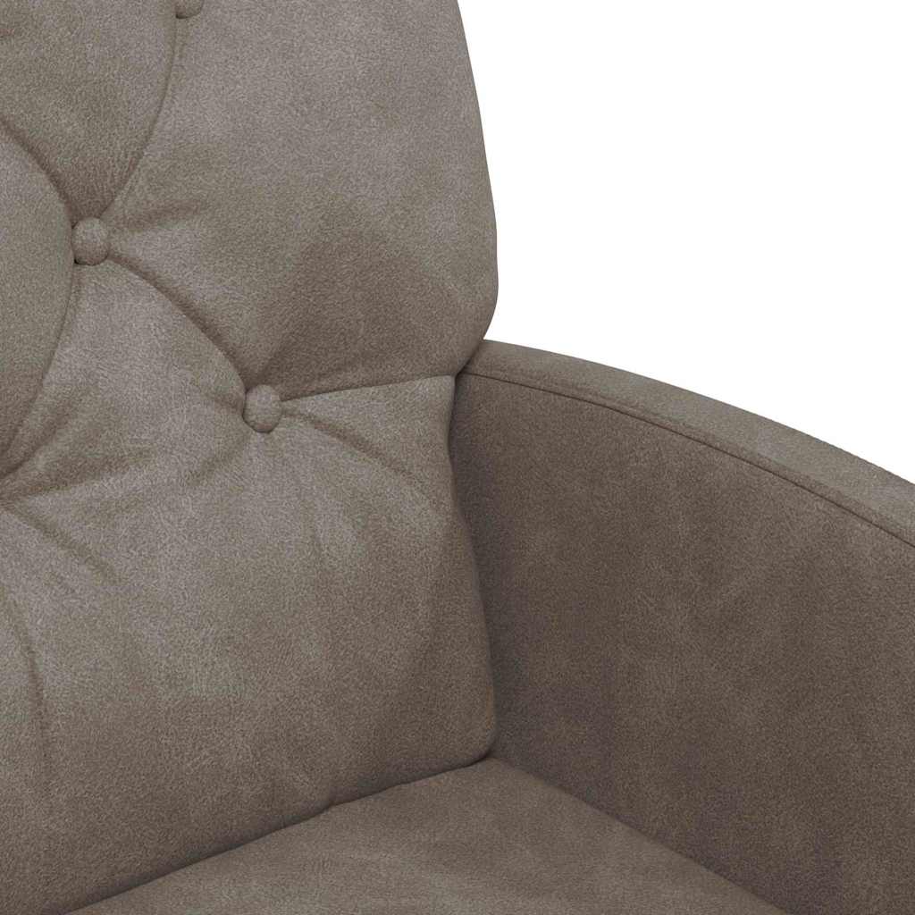 Blagovačke stolice s kotačima 2 pcs Siva 58 x 67 x 97 cm