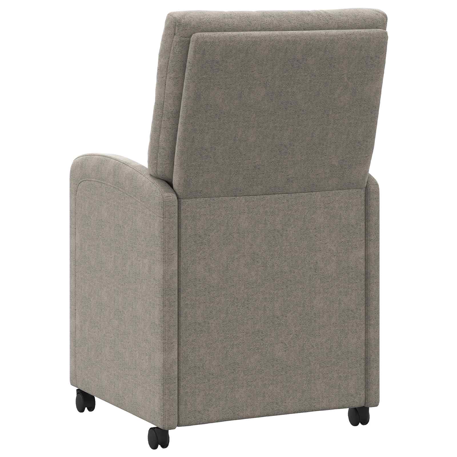 Blagovačke stolice s kotačima 2 pcs Svjetlosiva 58 x 67 x 97 cm