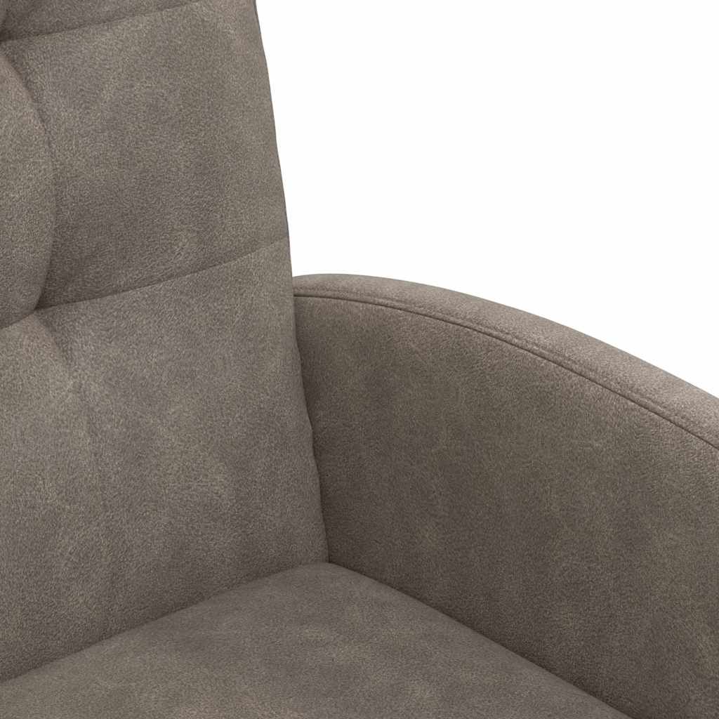Blagovačke stolice s kotačima 2 pcs Siva 58 x 67 x 97 cm