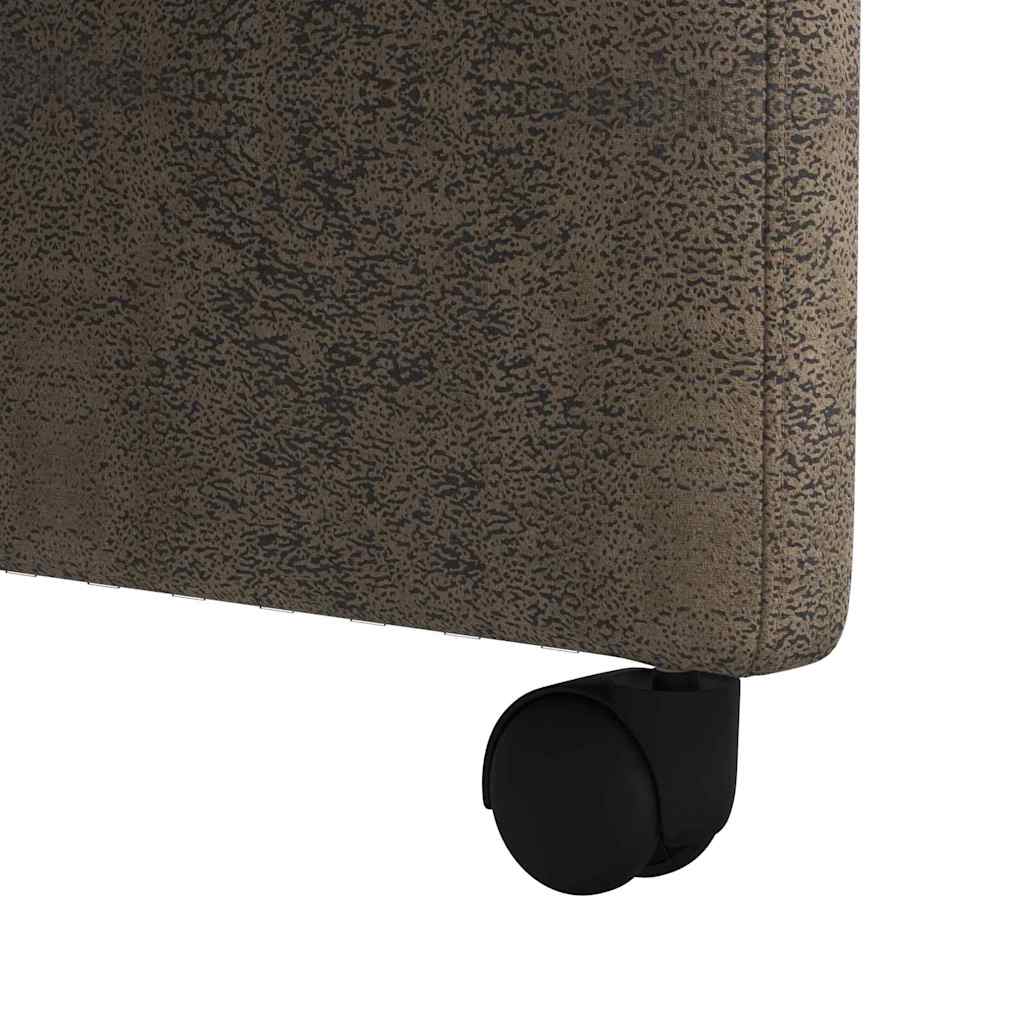 Blagovačke stolice s kotačima 2 pcs Tamno siva 58 x 67 x 97 cm