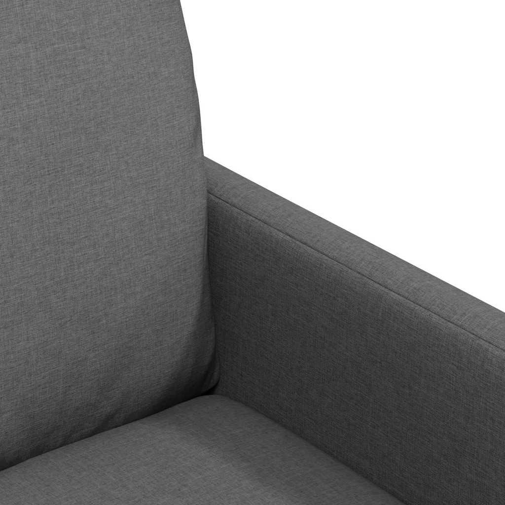 Trpezarijske stolice 2 pcs Tamno siva 57 x 67 x 98 cm tkanina