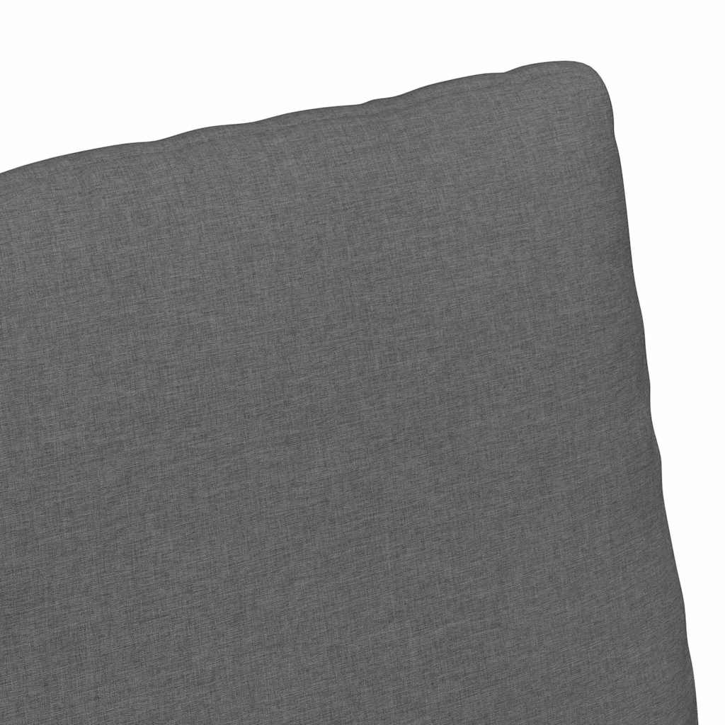 Trpezarijske stolice 2 pcs Tamno siva 57 x 67 x 98 cm tkanina