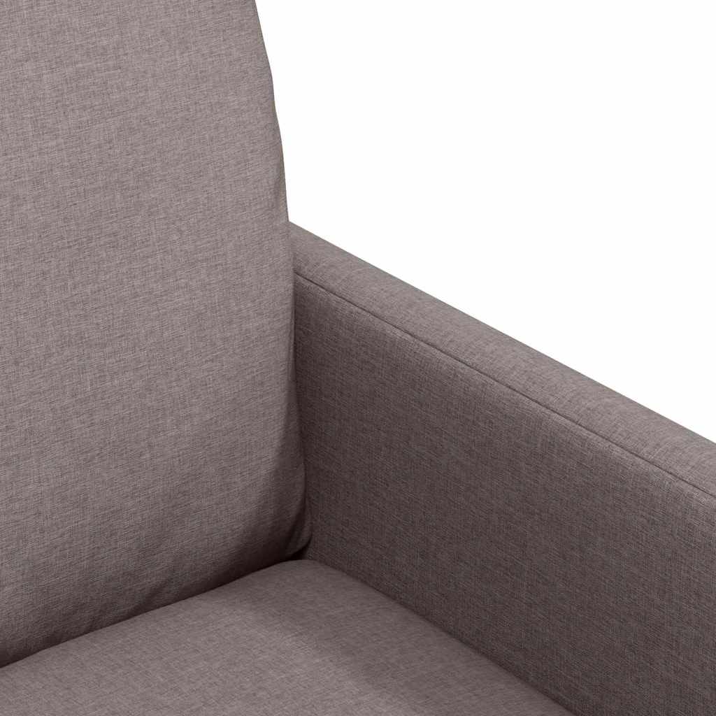 Trpezarijske stolice 2 pcs Sivo-smeđa 57 x 67 x 98 cm tkanina