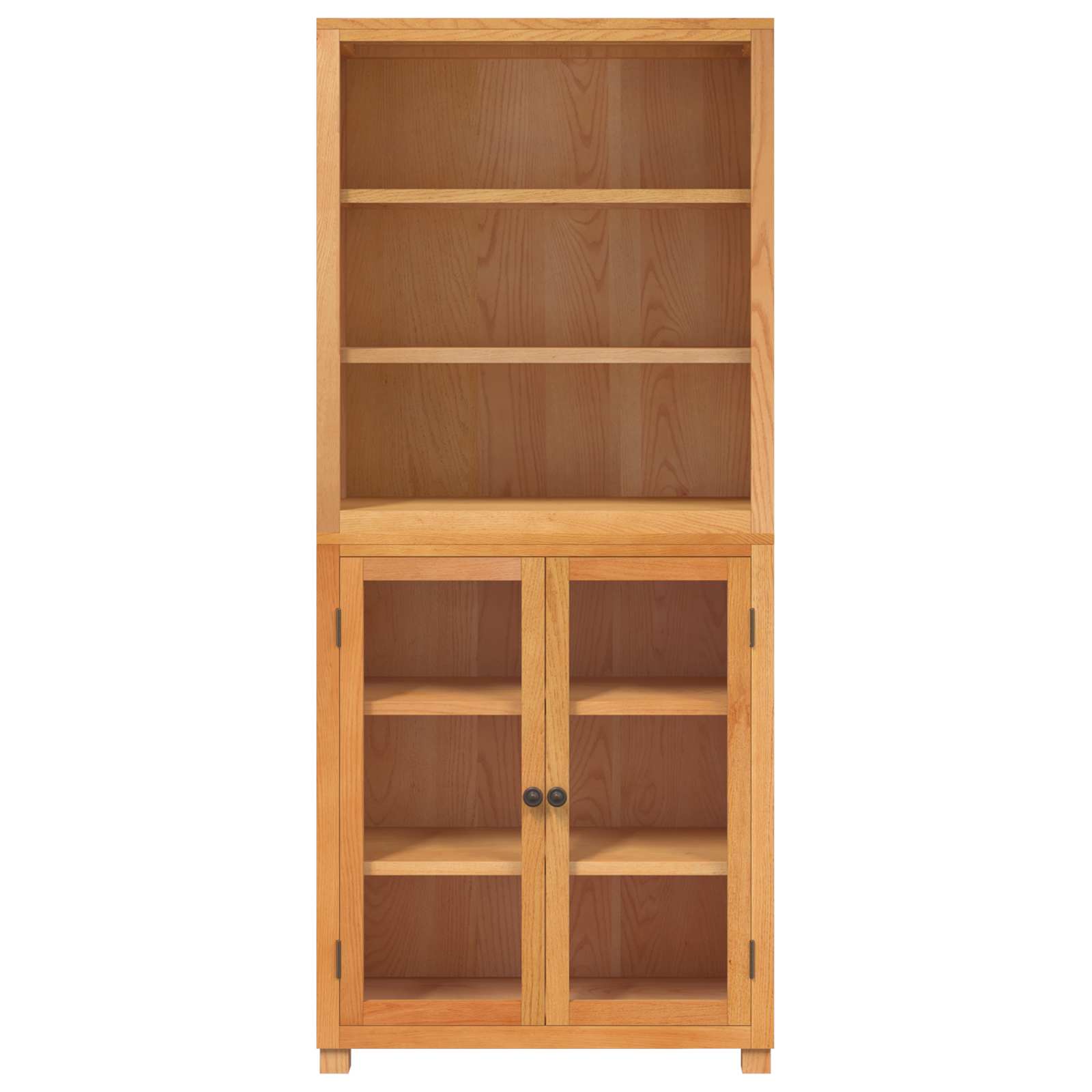 Set namještaja za pohranu 2 kom. Prirodna 80 x 35 x 185 cm