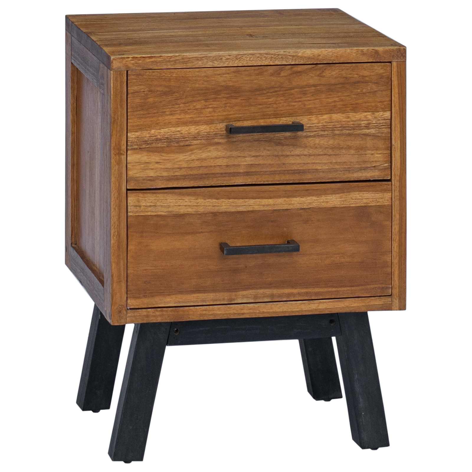 Noćni ormarić Prirodna 40 x 35 x 55 cm Čvrsto teak drvo