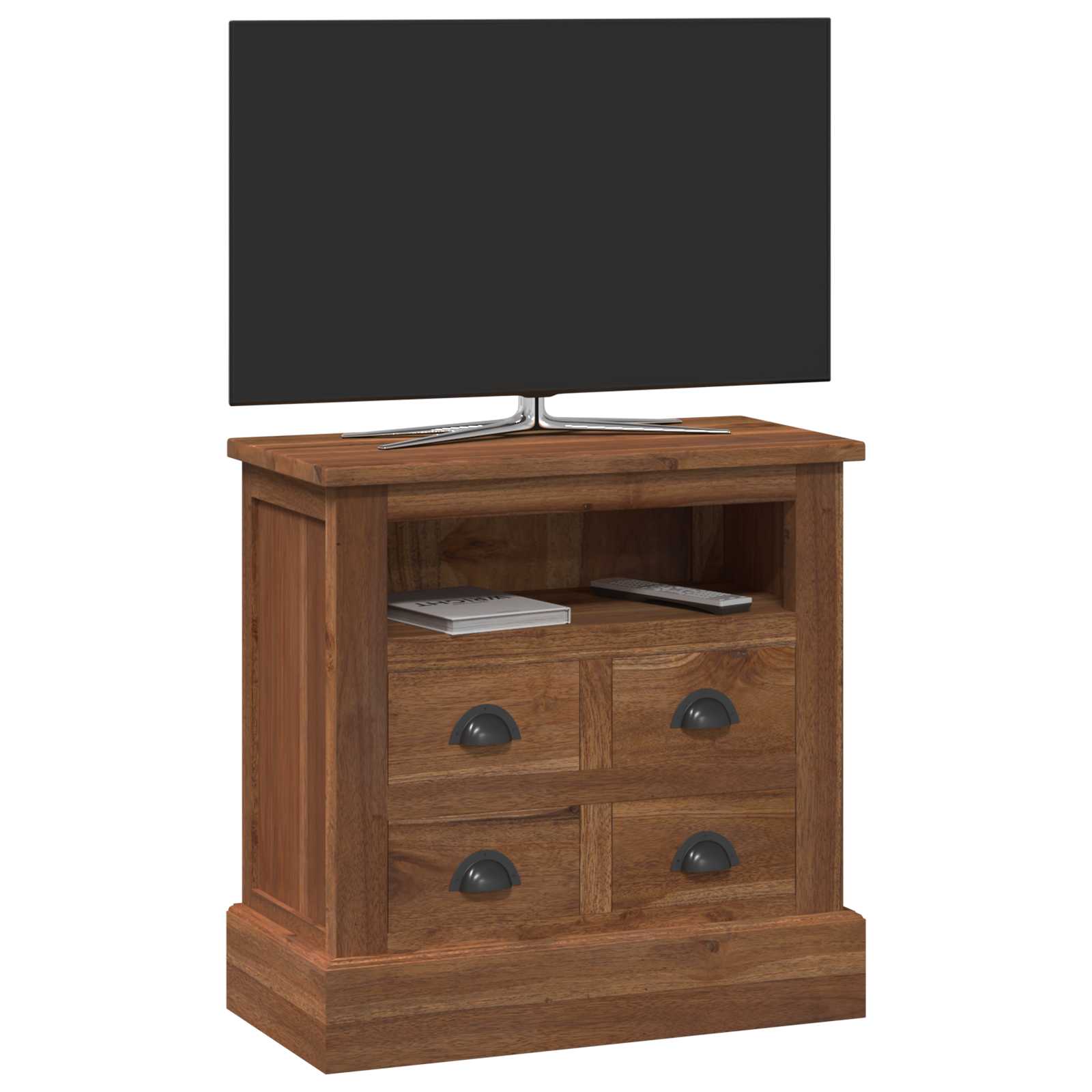 Ormarić za pohranu Prirodna 60 x 30 x 60 cm Čvrsto teak drvo