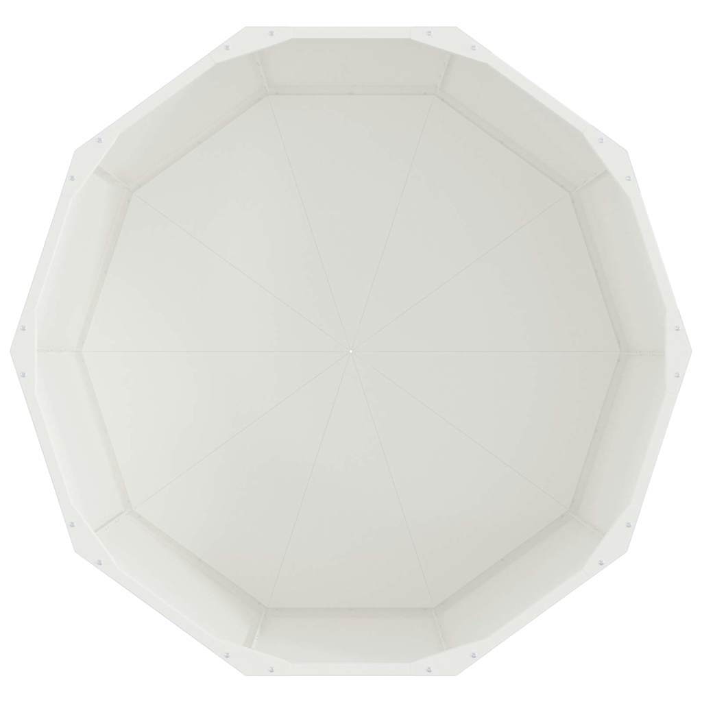 Sadilica Bijelo 90 x 90 x 50 cm Čelik