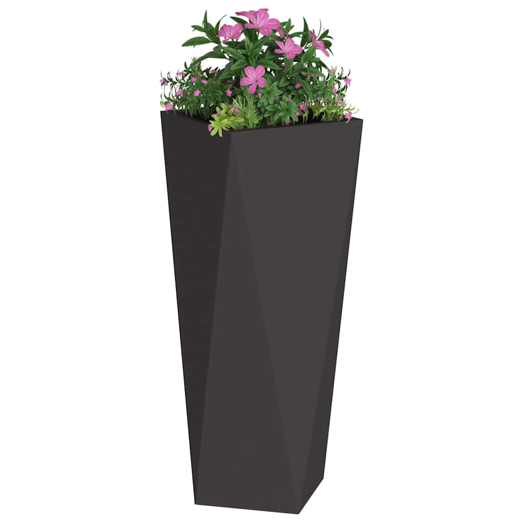 Sadilica Crna 30 x 30 x 75 cm Čelik