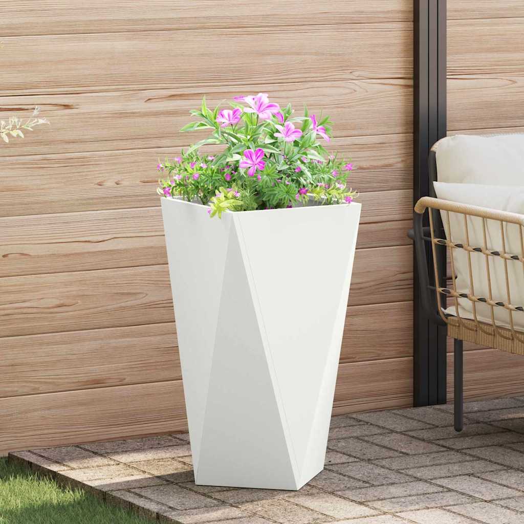Sadilica 2 pcs Bijelo 40 x 40 x 75 cm Čelik