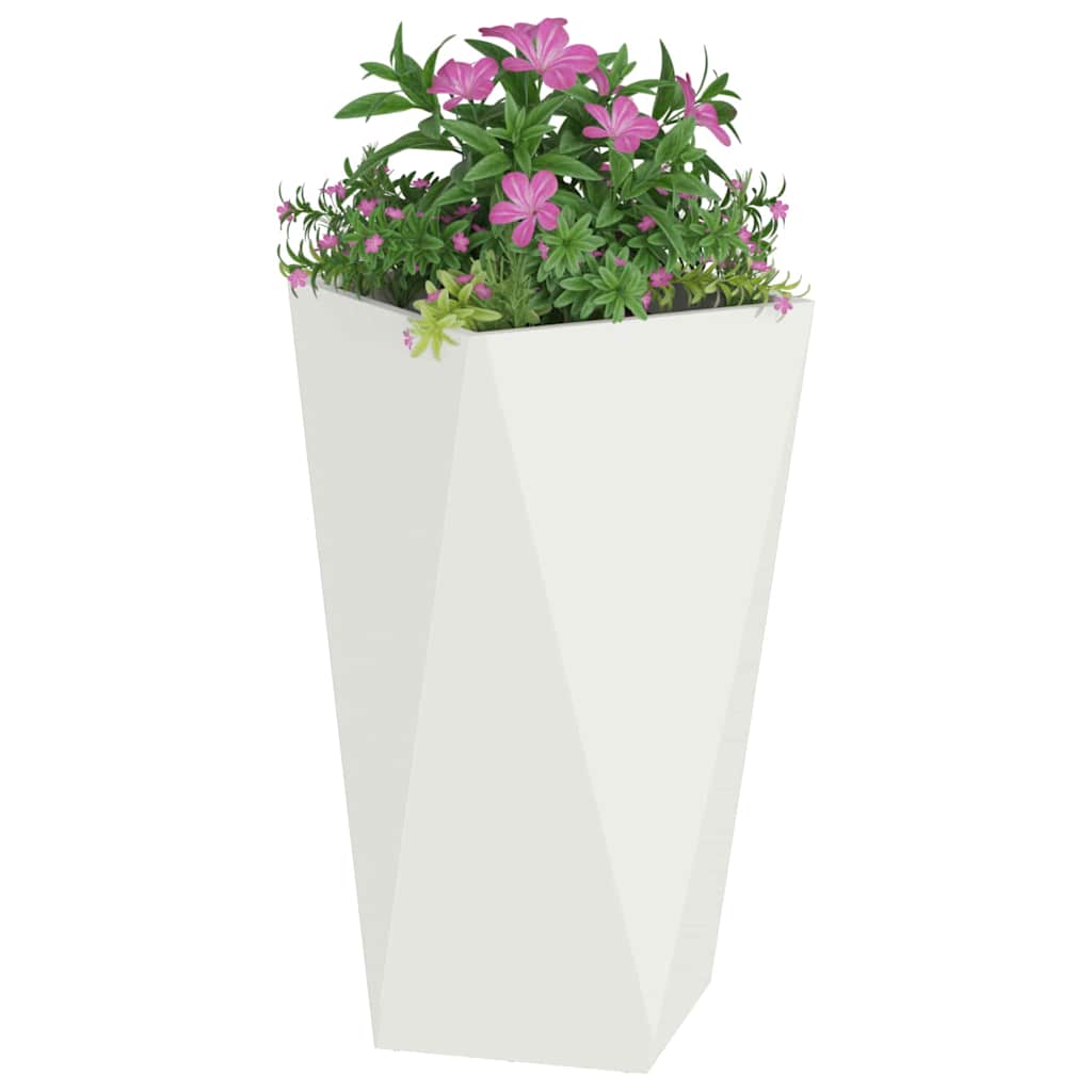 Sadilica 2 pcs Bijelo 40 x 40 x 75 cm Čelik