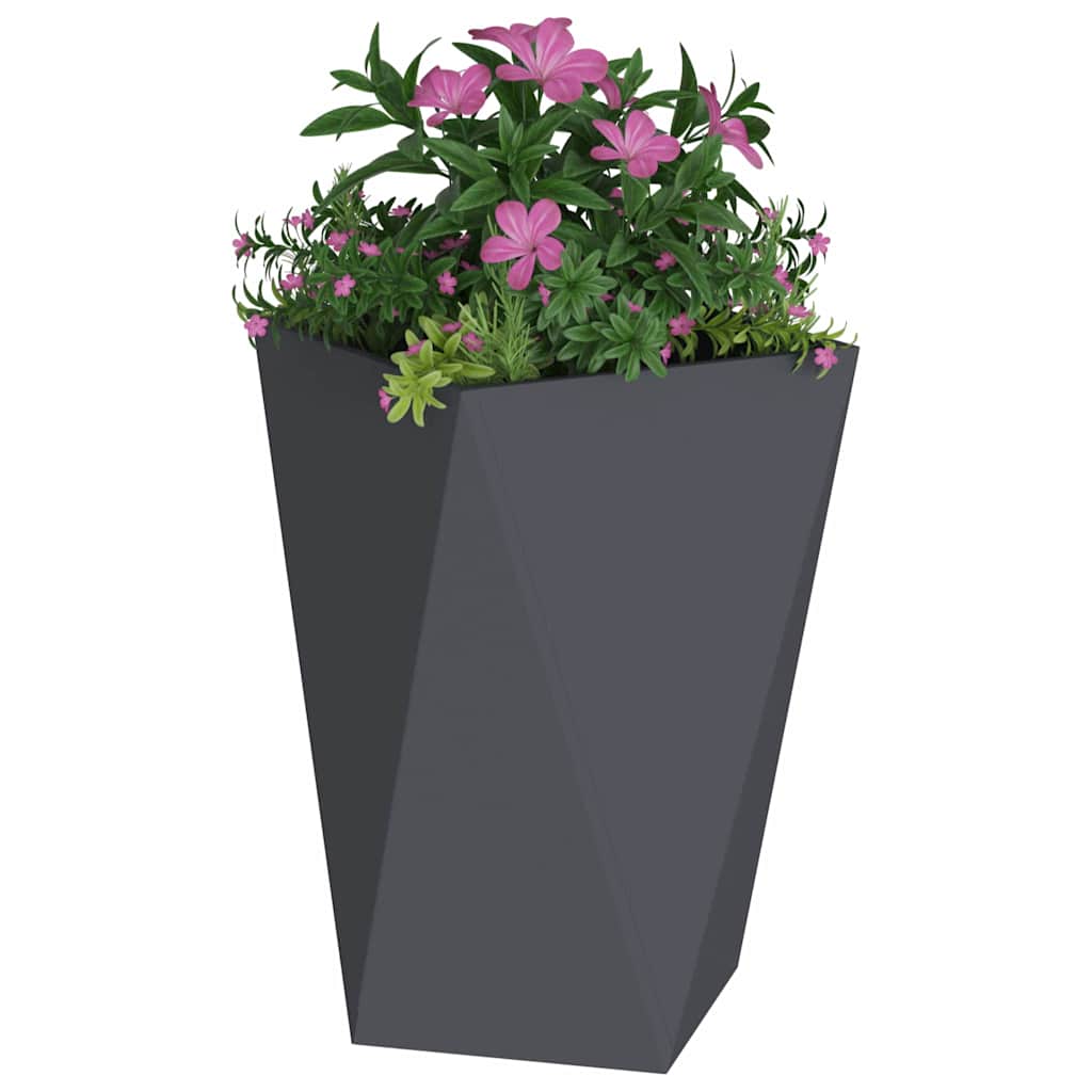Sadilica 2 pcs Antracit 50 x 50 x 75 cm Čelik