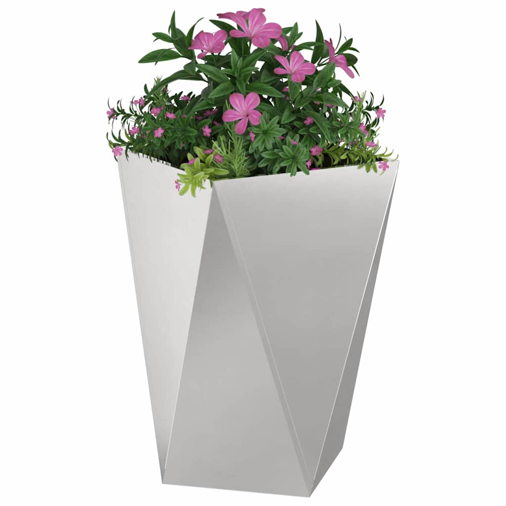 Sadilica 2 pcs Srebrno 50 x 50 x 75 cm Nehrđajući čelik