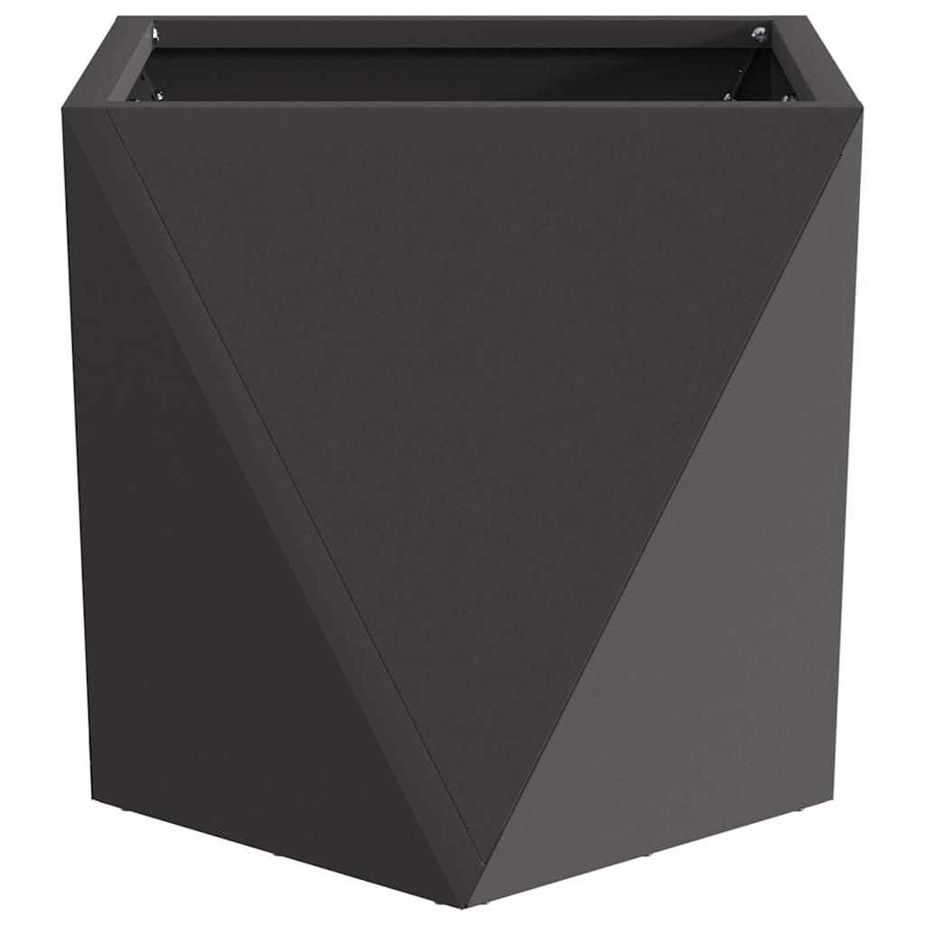 Sadilica 2 pcs Crna 30 x 30 x 30 cm Čelik