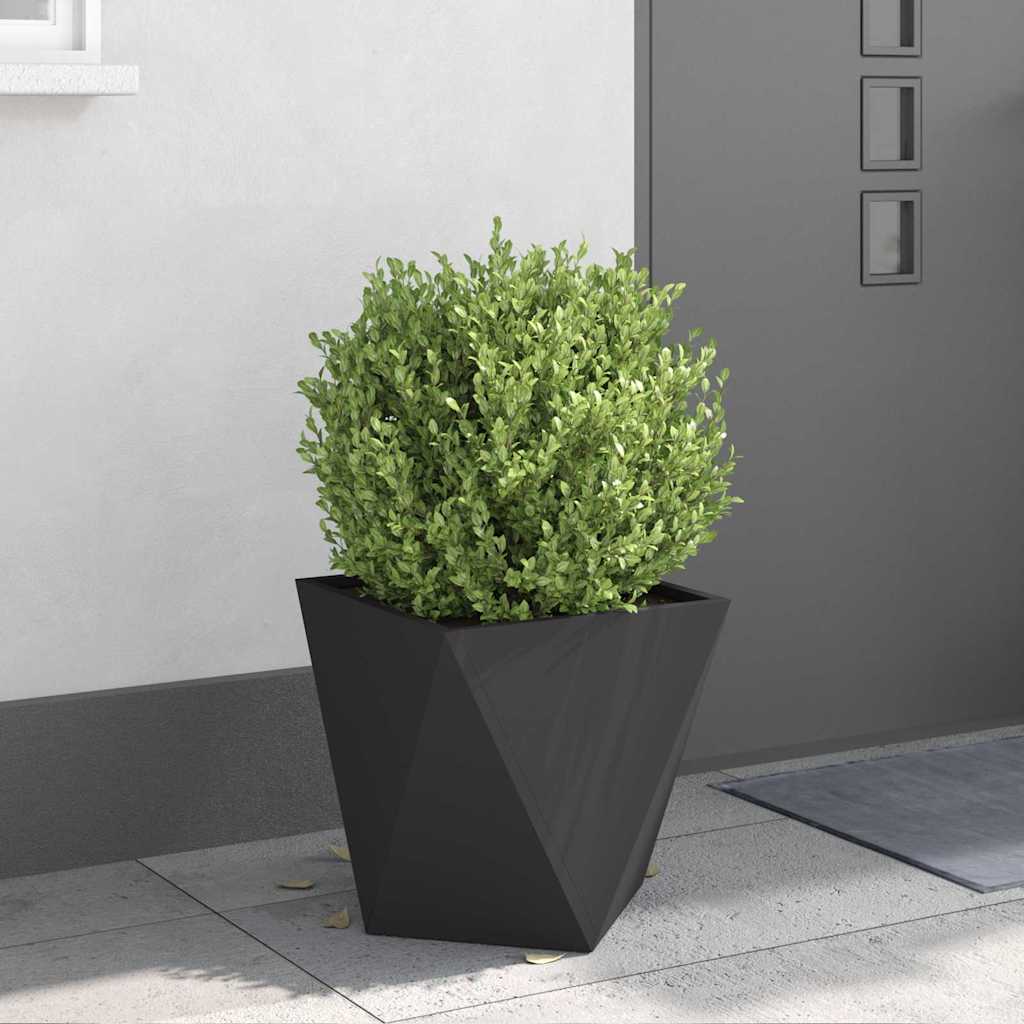 Sadilica 2 pcs Crna 40 x 40 x 40 cm Čelik