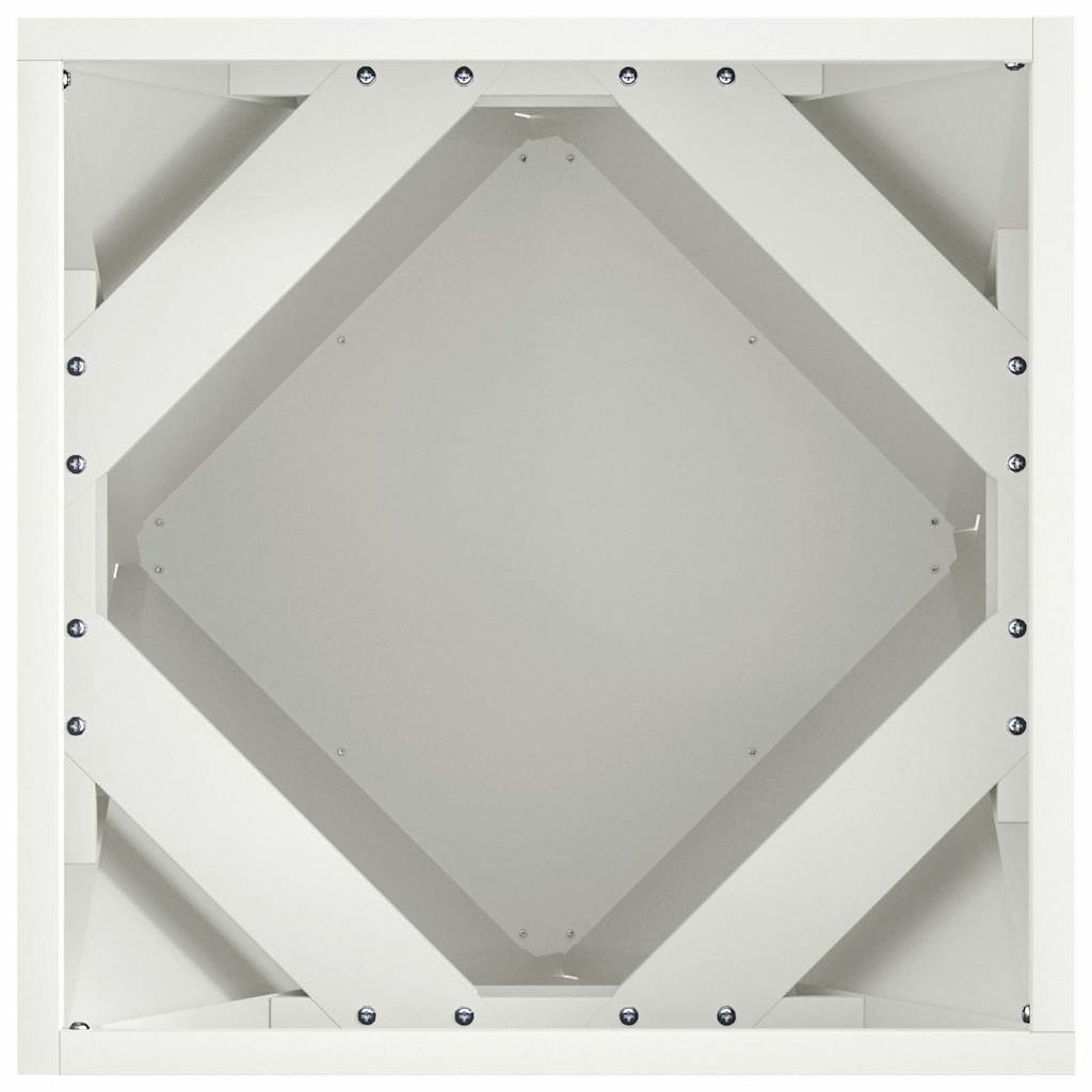 Sadilica 2 pcs Bijelo 40 x 40 x 40 cm Čelik