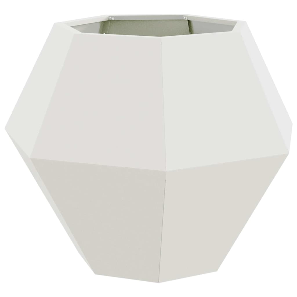 Sadilica 2 pcs Bijelo 75 x 75 x 60 cm Čelik