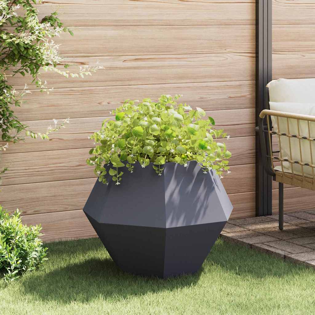 Sadilica 2 pcs Antracit 75 x 75 x 60 cm Čelik