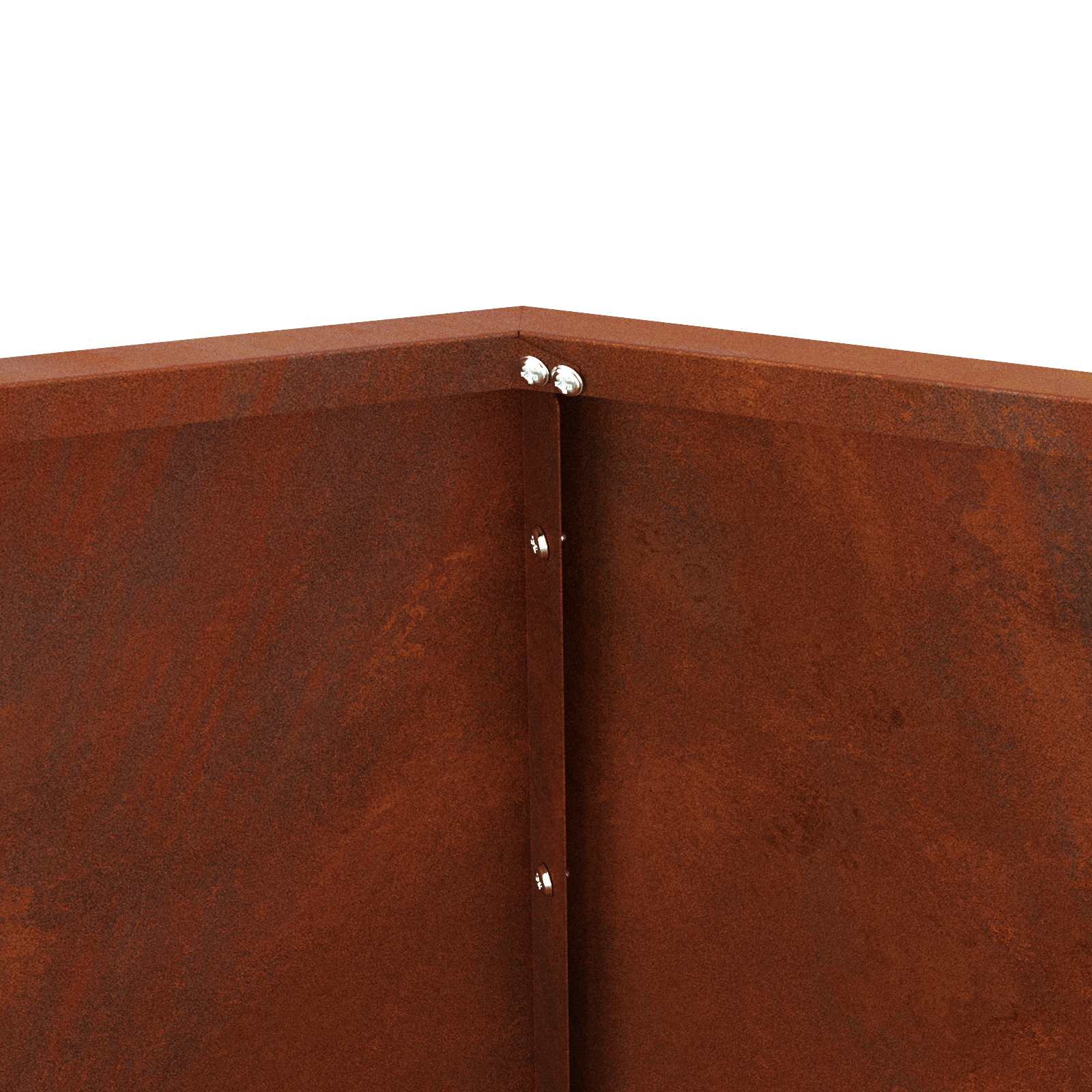 Sadilica 2 pcs Rđa 75 x 75 x 60 cm