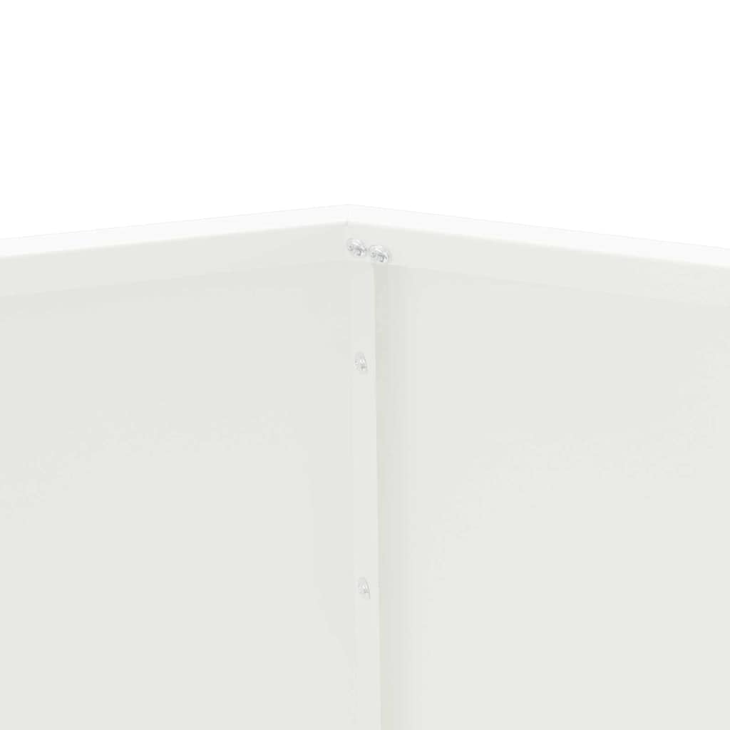Sadilica 2 pcs Bijelo 50 x 50 x 40 cm Čelik