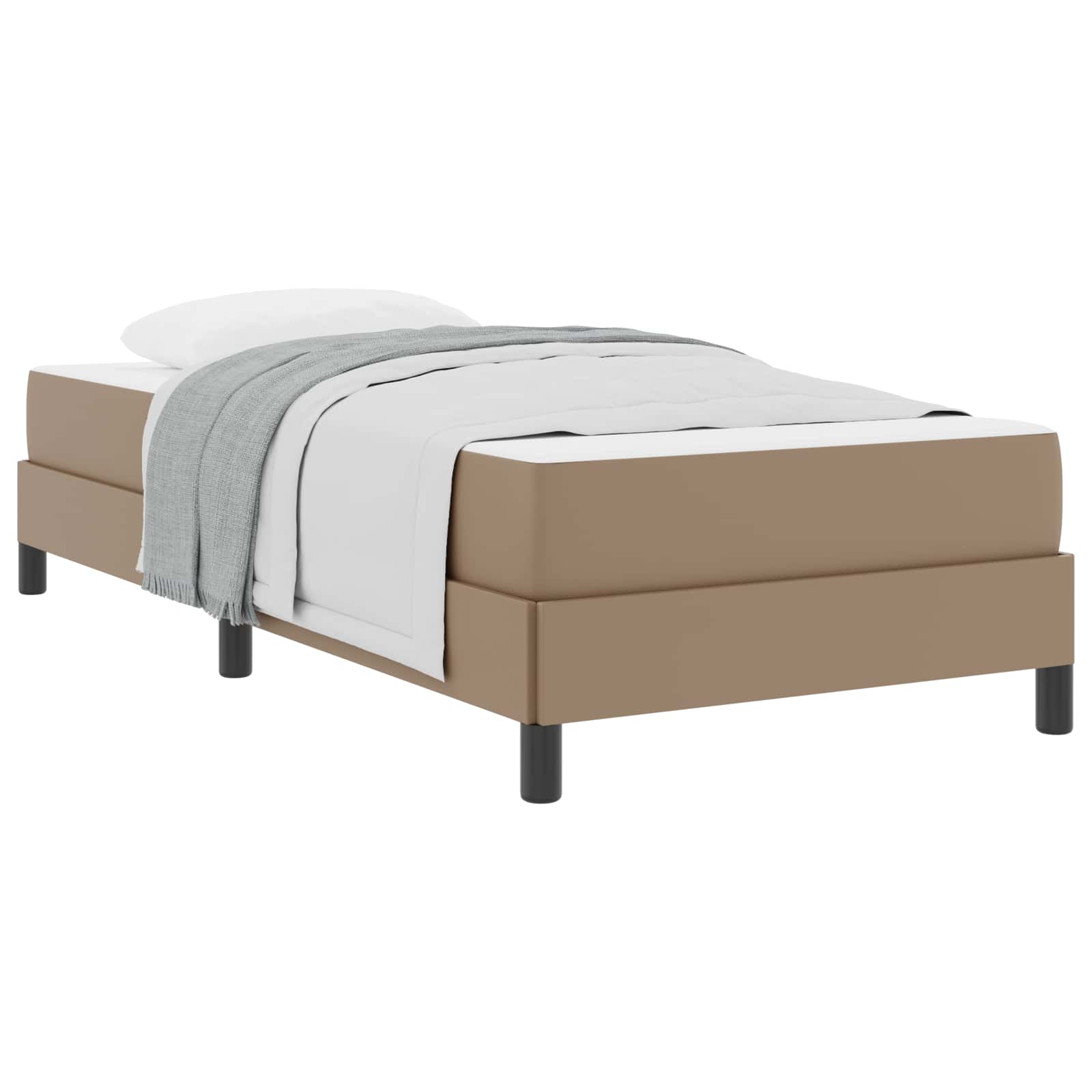 Krevetna konstrukcija Boja cappuccina 90 x 190 cm tkanina