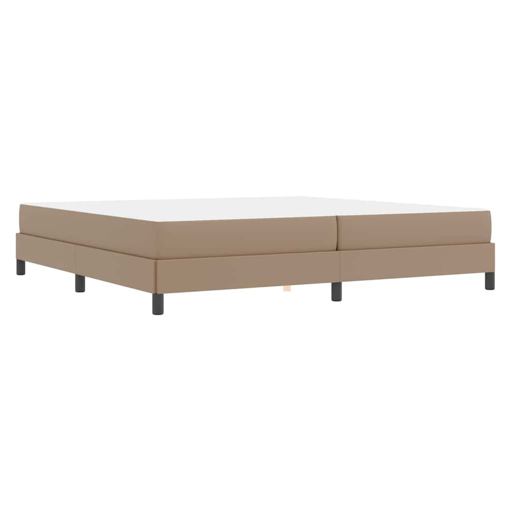 Krevetna konstrukcija Boja cappuccina 200 x 200 cm tkanina