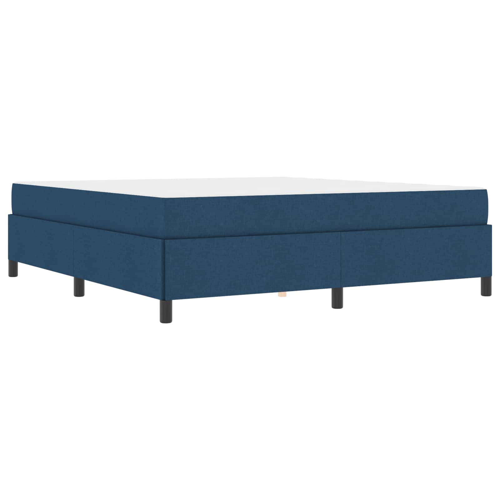 Krevet s opruga kutije Plava 180 x 200 cm tkanina