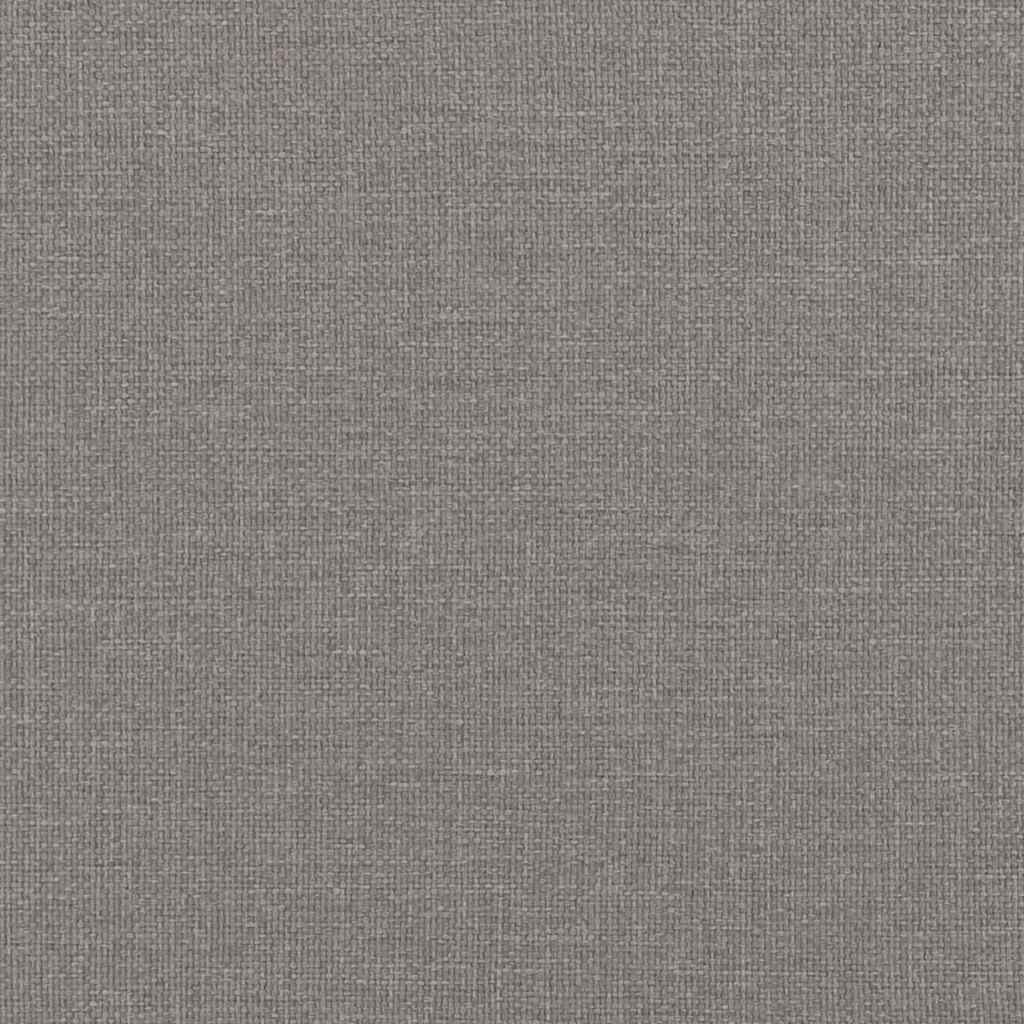 LED Box Spring Krevet s madracem Sivo-smeđa 90 x 200 cm tkanina