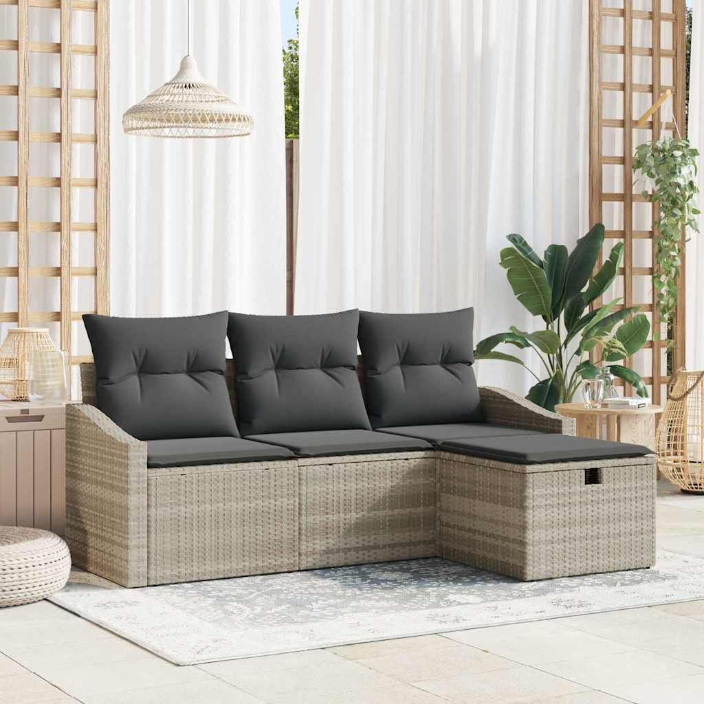 Set sofe s jastukom 4 pcs poliratan