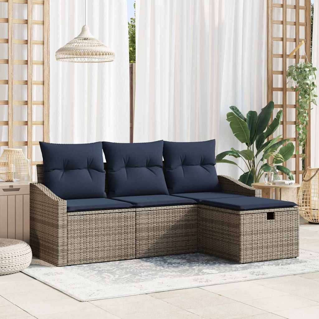 Set sofe s jastukom 3 pcs poliratan