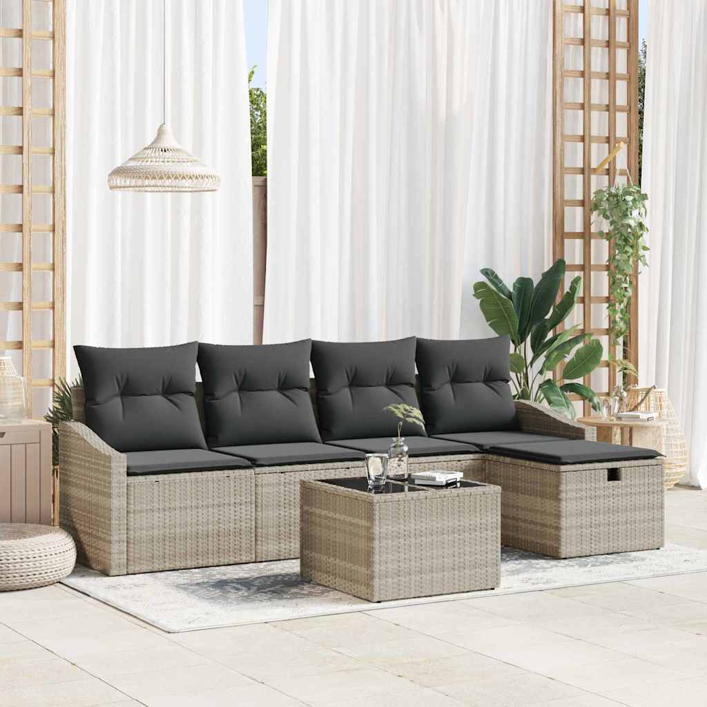 Set sofe s jastukom 6 pcs poliratan