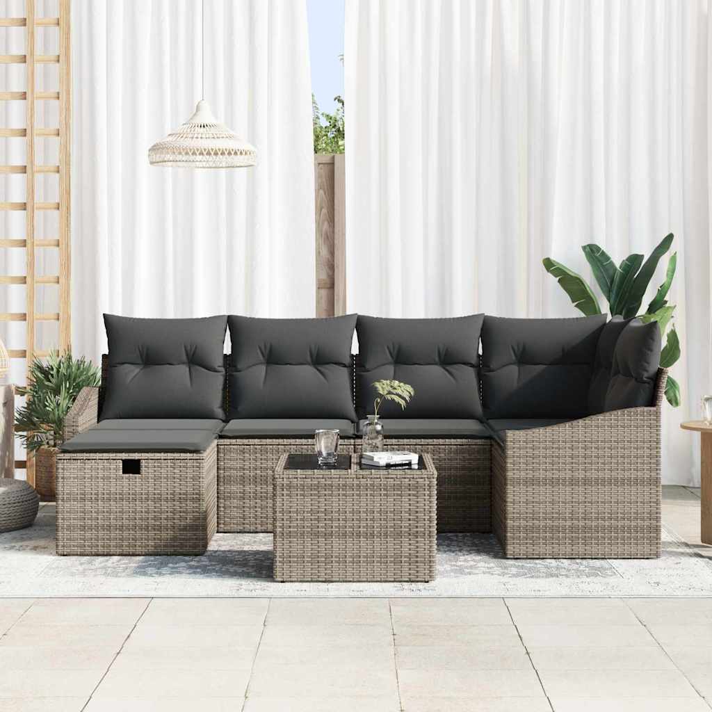 Set sofe s jastukom 7 pcs poliratan