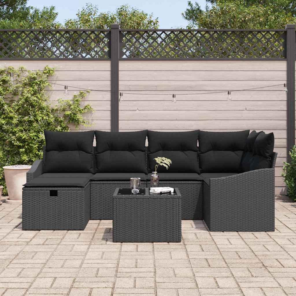 Set sofe s jastukom 7 pcs poliratan