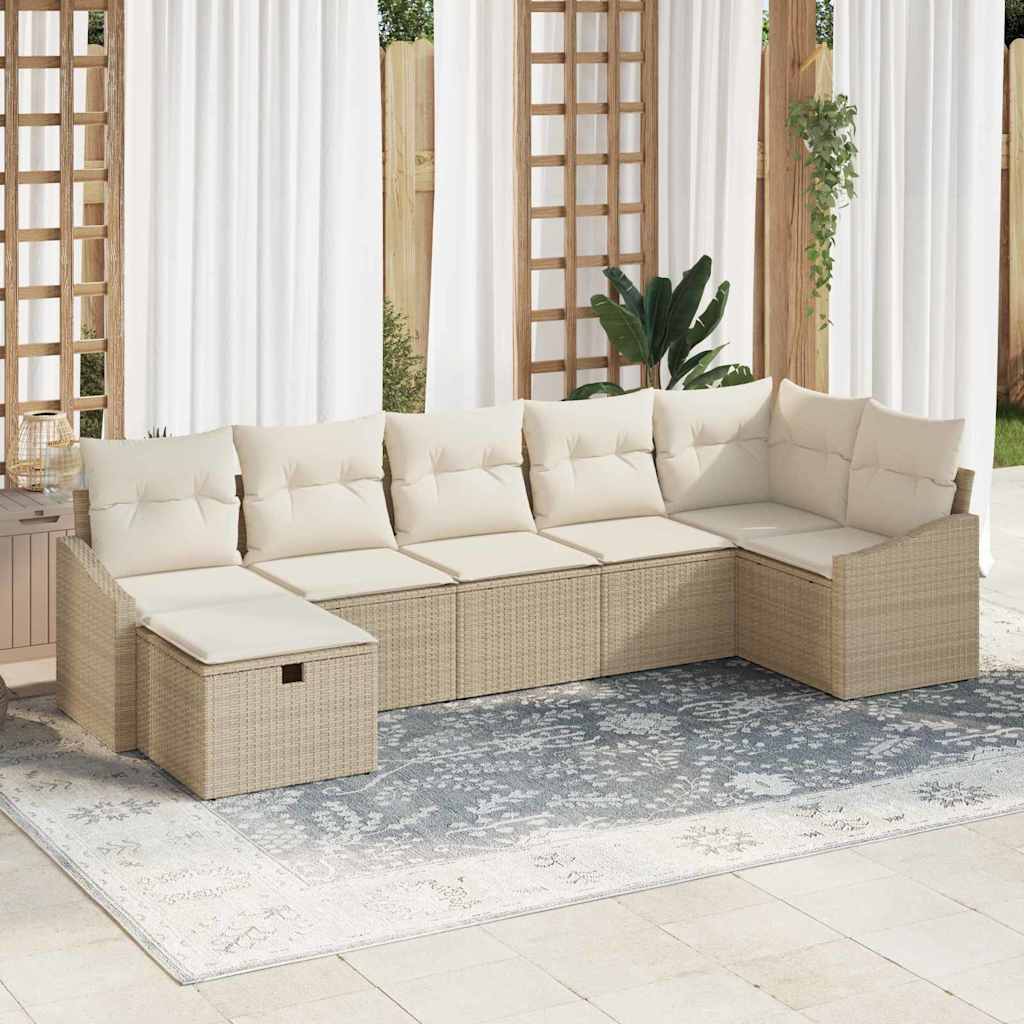 Set sofe s jastukom 7 pcs poliratan