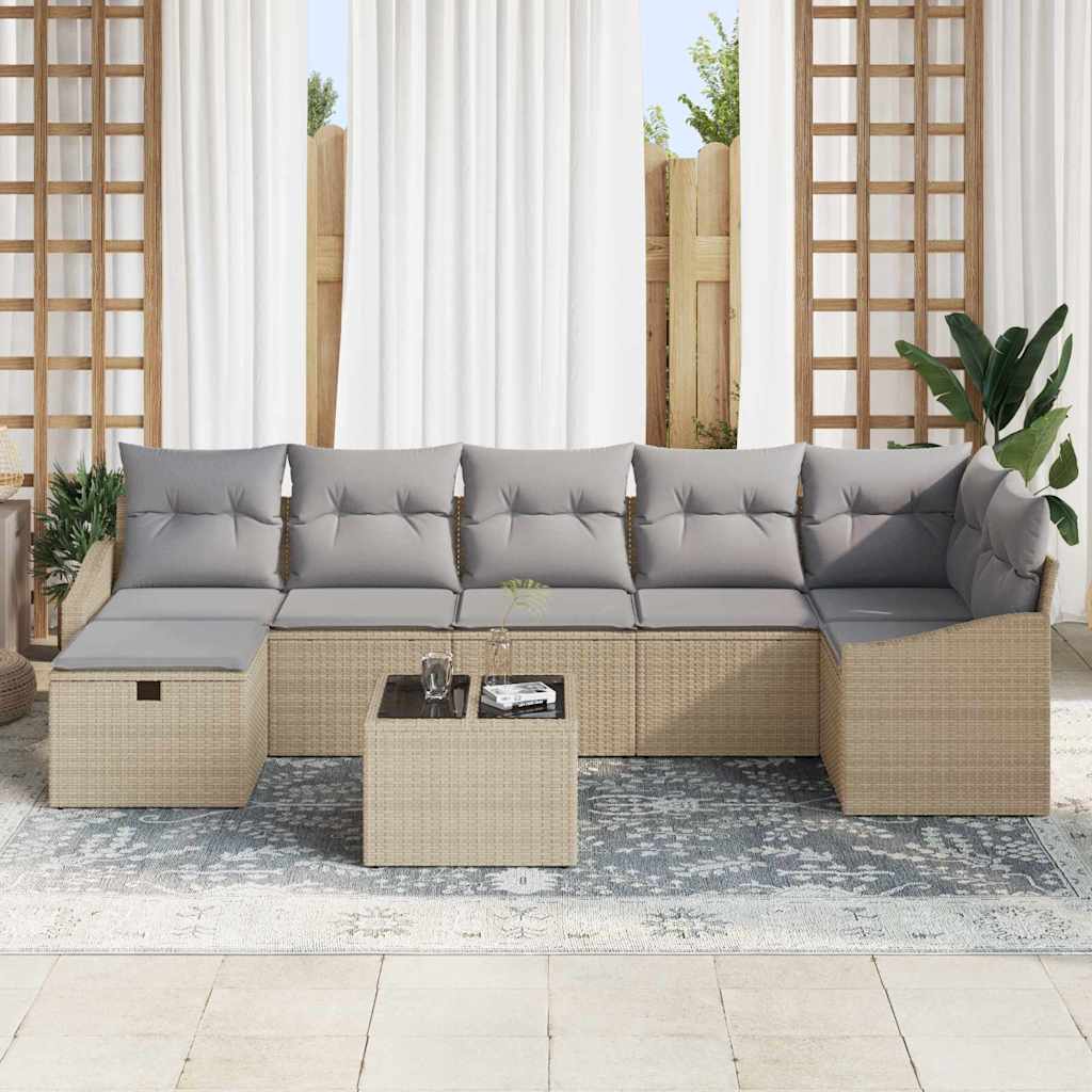Set sofe s jastukom 7 pcs poliratan