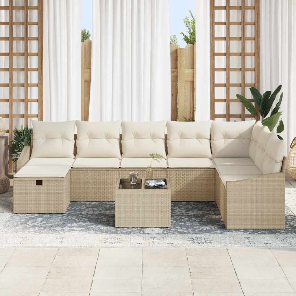 Set sofe s jastukom 8 pcs poliratan