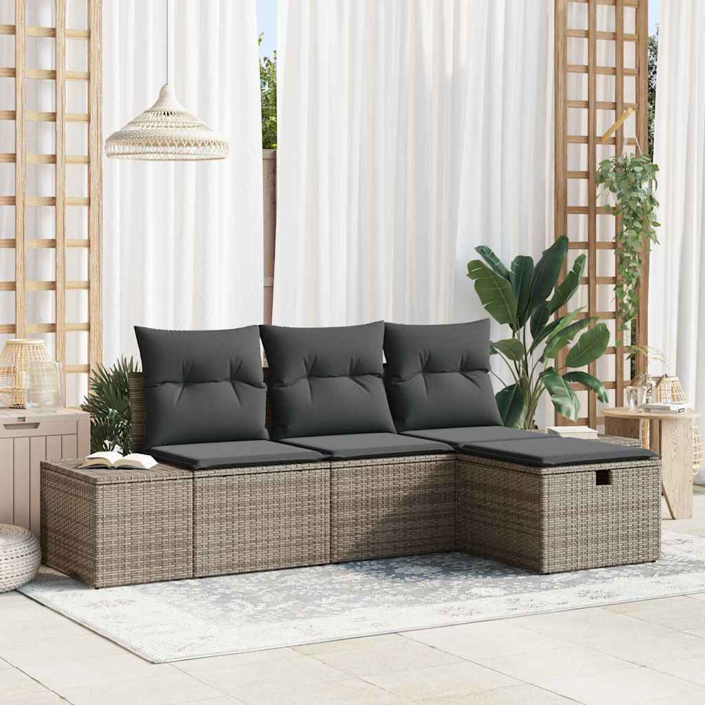 Set sofe s jastukom 4 pcs poliratan