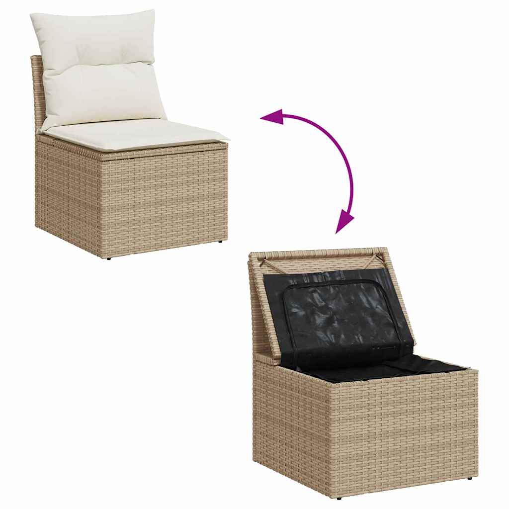 Sjedeća garnitura za vrt Bež i krema 100 x 100 x 71 cm