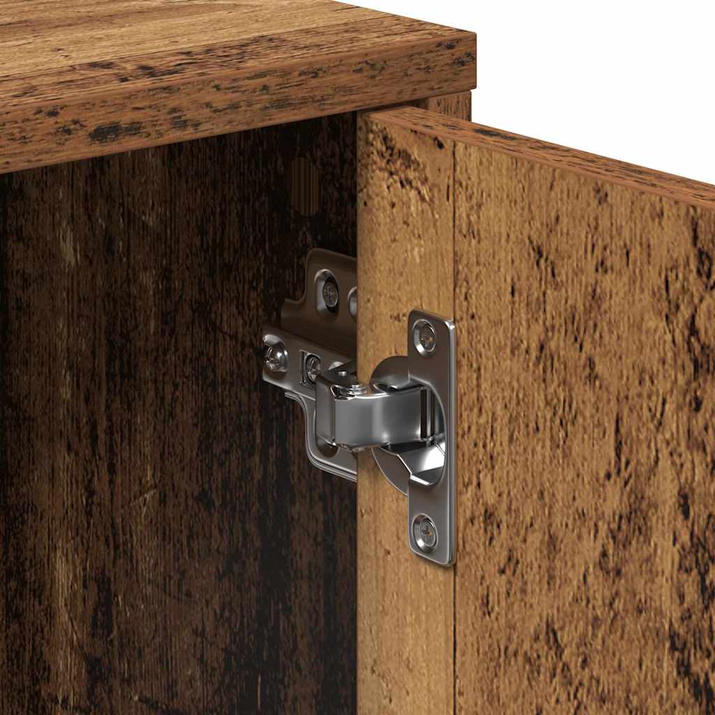 Kreveta 2 pcs Staro drvo 60 x 31 x 70 cm Konstruirano drvo