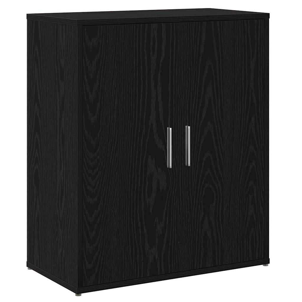 Kreveta 2 pcs Crni hrast 60 x 31 x 70 cm Konstruirano drvo