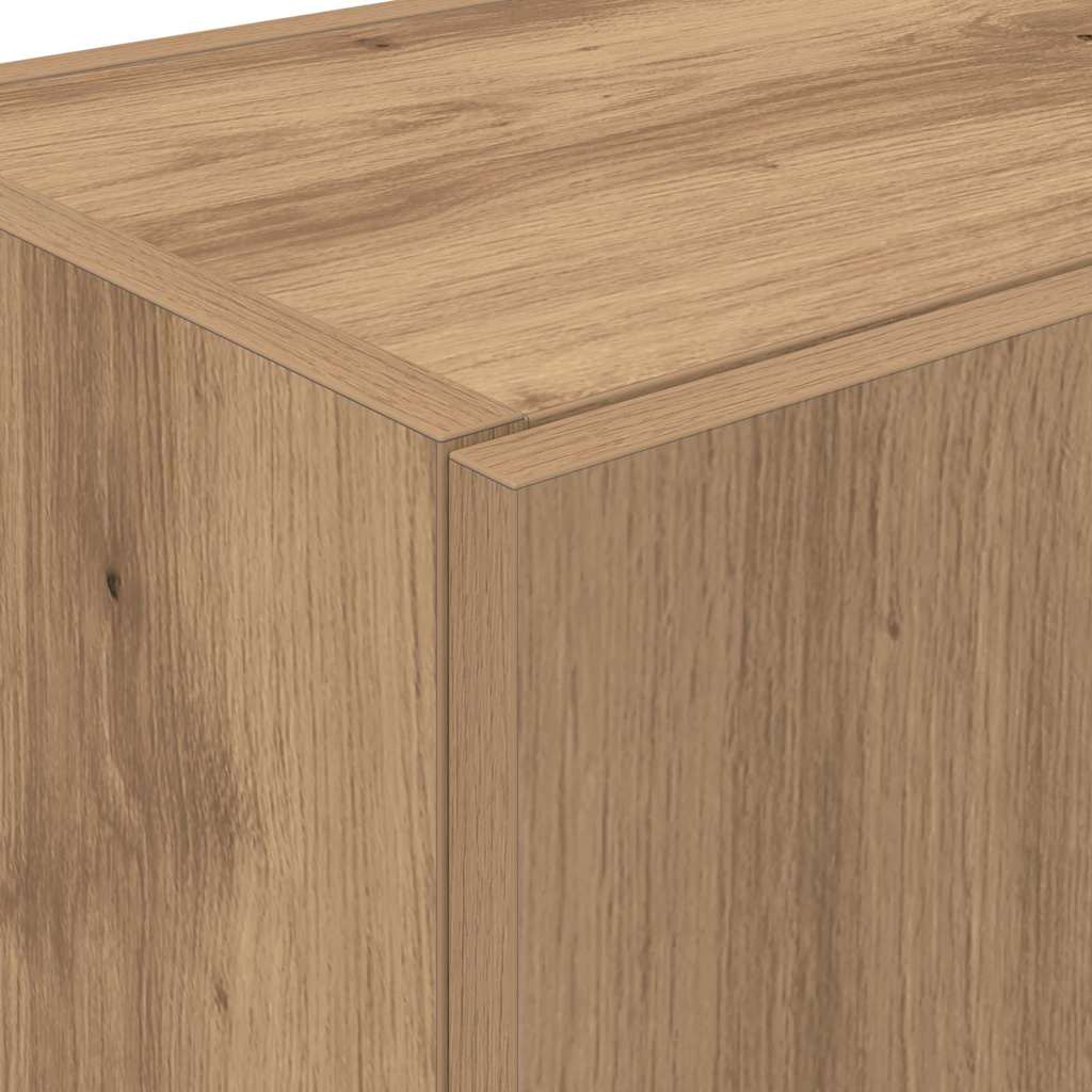 Kuhinjski bufet 2 pcs Umjetnički hrast 60 x 50 x 180 cm