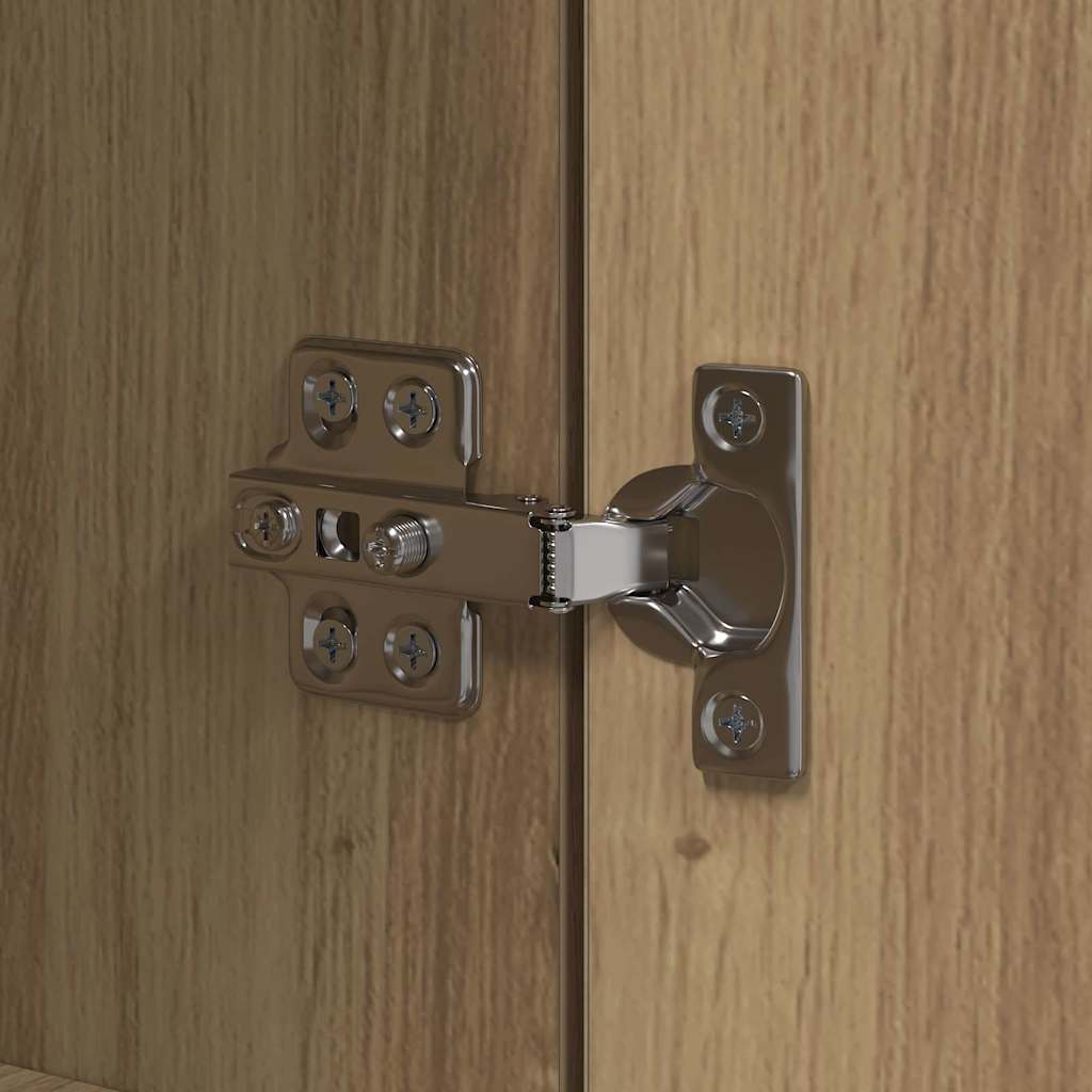 Kuhinjski bufet 2 pcs Umjetnički hrast 60 x 50 x 180 cm