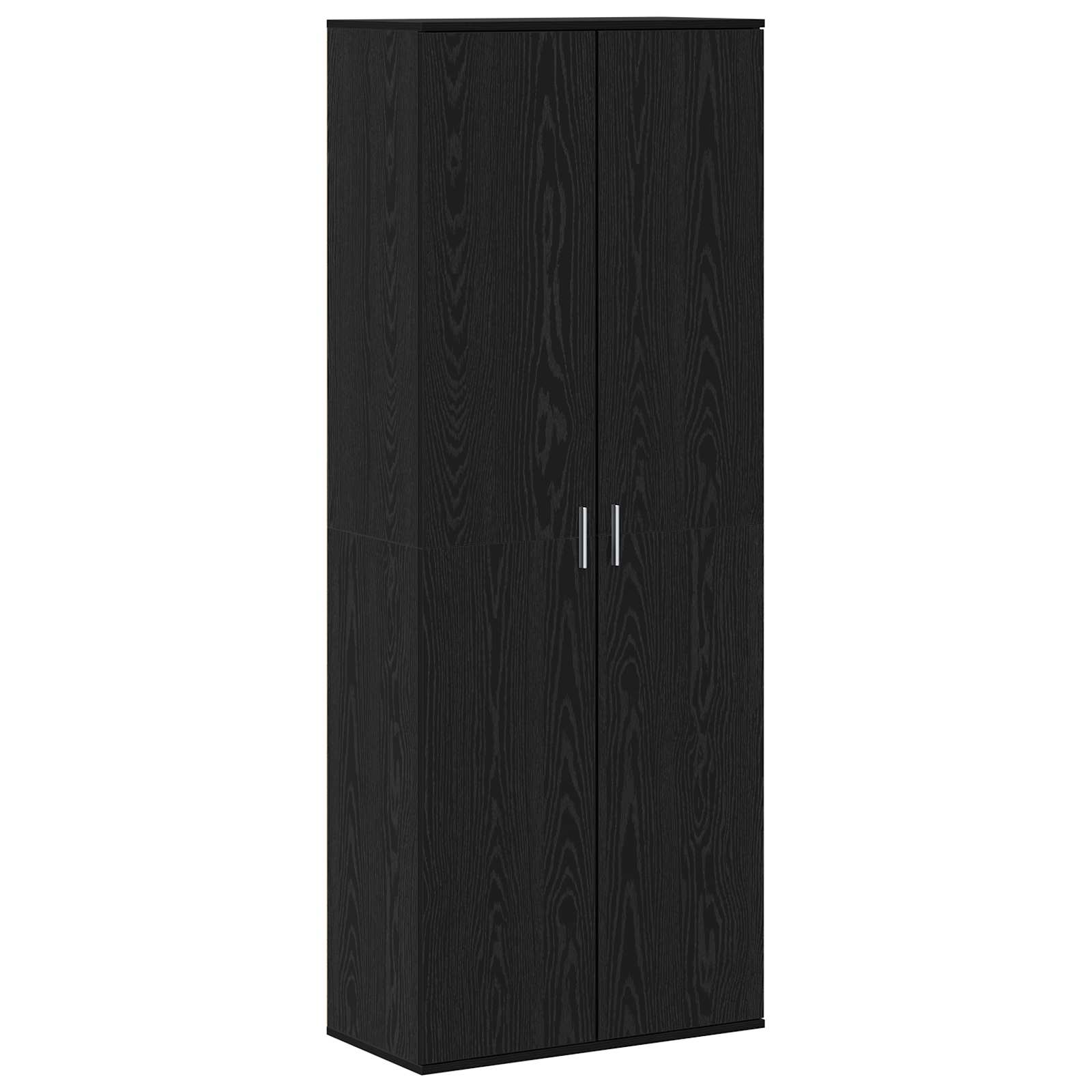 Highboard Crni hrast 70 x 33.5 x 180 cm Konstruirano drvo