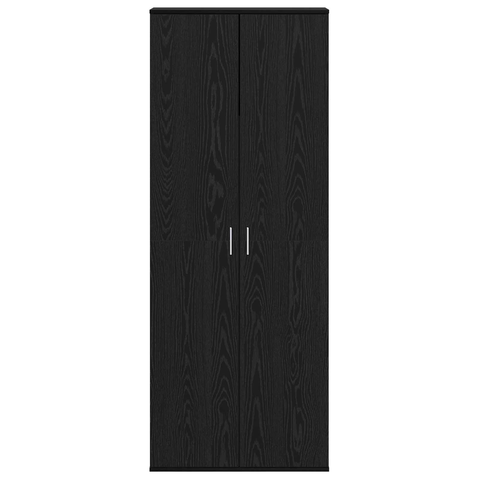 Highboard Crni hrast 70 x 33.5 x 180 cm Konstruirano drvo