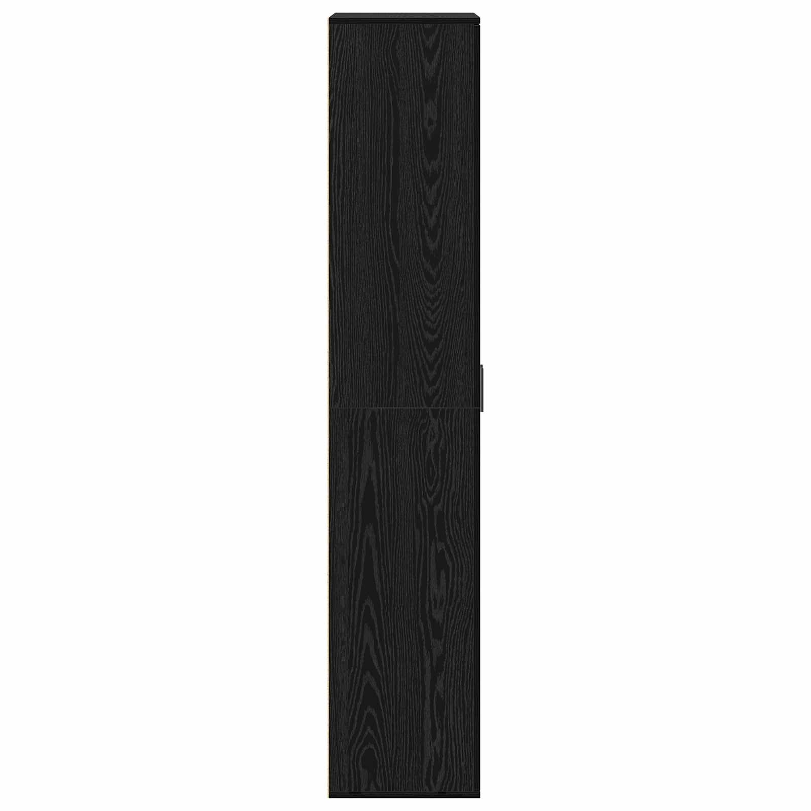 Highboard Crni hrast 70 x 33.5 x 180 cm Konstruirano drvo