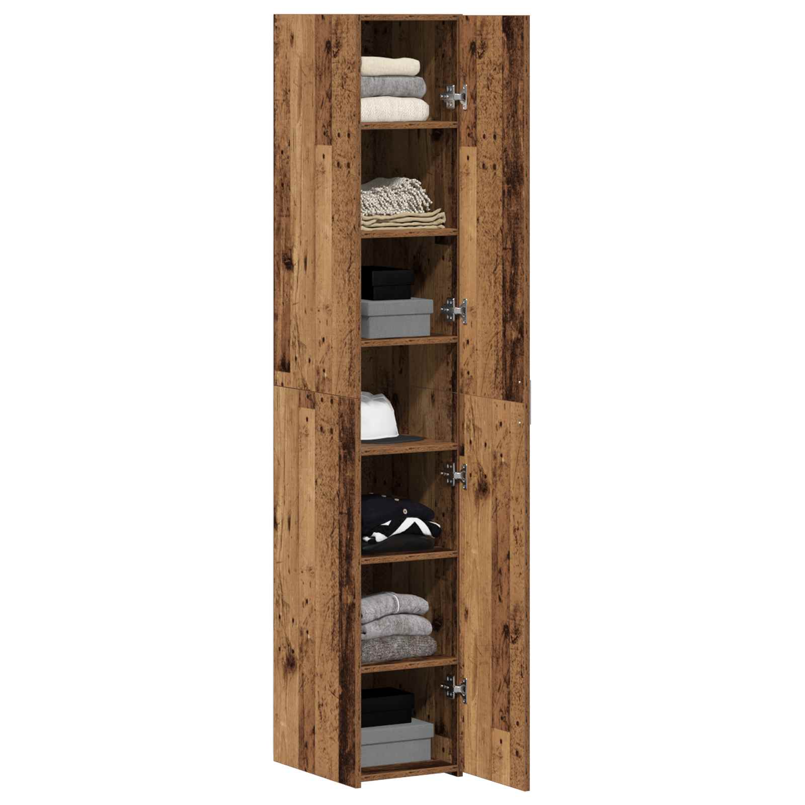 Highboard 2 pcs Staro drvo 30 x 42,5 x 185 cm