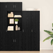 Highboard Crni hrast 40 x 42,5 x 185 cm