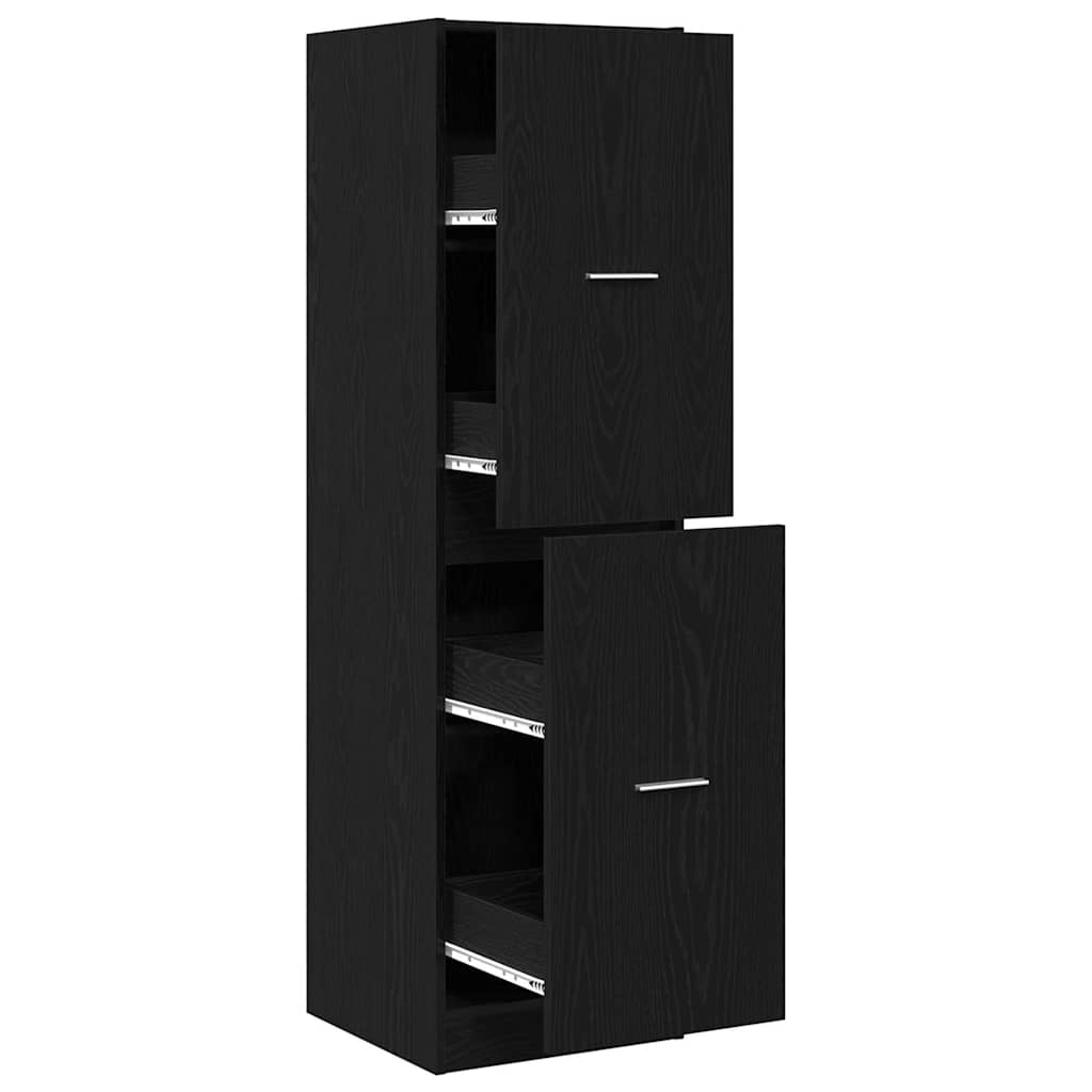Apoteka za pohranu Crni hrast 40 x 41 x 144.5 cm