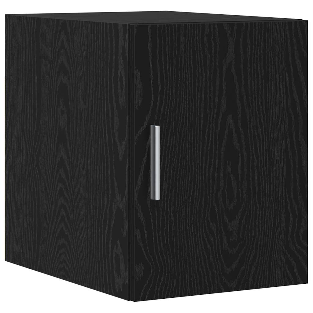Ormarić za pohranu 2 pcs Crni hrast 30 x 42,5 x 225 cm