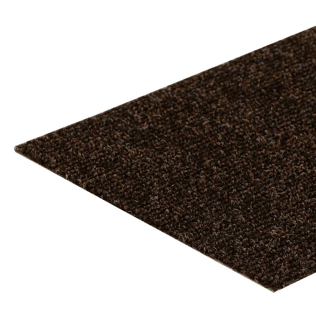 Prostirke za stepenice samoljepljive 30 kom 60x25 cm smeđe pravokutne